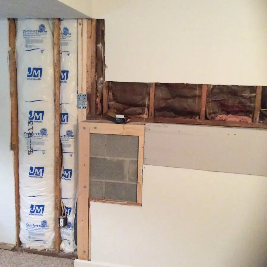 Wall insulation replacement during Odor Removal & Deodorization in Upper Saucon